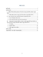 Phân tích và đánh giá các căn cứ ly hôn theo các trường hợp ly hôn trong luật hôn nhân và gia đình năm 2014