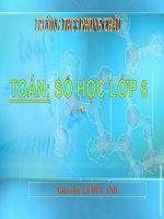 Bài giảng toán 6 Môn đại số  Chương 1  Tập hợp  phần tử của tập hợp