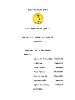 sản phẩm tương tự trong quy định của WTO