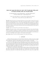 Trích rút quan hệ giữa các thực thể từ văn bản tiếng Việt sử dụng phương pháp lan truyền nhãn