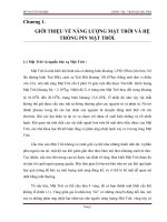 CHUONG 1 GT về hệ thống năng lượng mặt trời