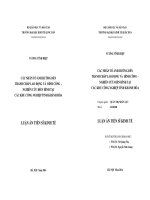 Các nhân tố ảnh hưởng đến tranh chấp lao động và đình công – Nghiên cứu điển hình tại các khu công nghiệp tỉnh Khánh Hòa