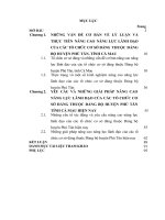 LUẬN văn THẠC sĩ   NÂNG CAO NĂNG lực LÃNH đạo của các tổ CHỨC cơ sở ĐẢNG, THUỘC ĐẢNG bộ HUYỆN PHÚ tân, TỈNH cà MAU HIỆN NAY