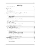 Ứng dụng mô hình đa nhân tố trên thị trường chứng khoán việt nam