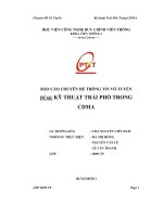 Kỹ thuật trải phổ trong CDMA