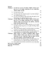 LUẬN văn THẠC sĩ   PHÁT TRIỂN NĂNG lực QUẢN lý của HIỆU TRƯỞNG các TRƯỜNG TRUNG học cơ sở QUẬN hà ĐÔNG, THÀNH PHỐ hà nội HIỆN NAY