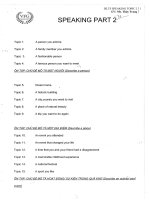 IELTS speaking topic part 2 ms  thùy trang