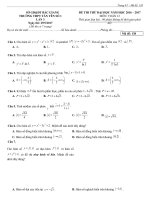 24 đề thi thử tốt nghiệp toán 2017 có đáp án