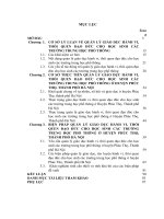LUẬN văn THẠC sĩ   QUẢN lý GIÁO dục HÀNH VI, THÓI QUEN đạo đức CHO học SINH các TRƯỜNG TRUNG học PHỔ THÔNG, HUYỆN PHÚC THỌ, THÀNH PHỐ hà nội