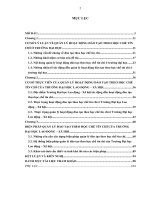 LUẬN văn THẠC sĩ   QUẢN lý HOẠT ĐỘNG đào tạo THEO học CHẾ tín CHỈ ở TRƯỜNG đại học LAO ĐỘNG xã hội