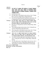 LUẬN văn THẠC sĩ   QUẢN lý HOẠT ĐỘNG học tập của học VIÊN TRƯỜNG đào tạo cán bộ lê HỒNG PHONG, THÀNH PHỐ hà nội