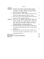 LUẬN văn THẠC sĩ   TỈNH ủy bạc LIÊU LÃNH đạo NHIỆM vụ PHÁT TRIỂN văn hóa xã hội HIỆN NAY