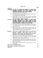 LUẬN văn THẠC sĩ   QUẢN lý GIÁO dục HƯỚNG NGHIỆP CHO học SINH các TRƯỜNG TRUNG học PHỔ THÔNG HUYỆN ĐAN PHƯỢNG, THÀNH PHỐ hà nội HIỆN NAY