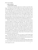 Thực tiễn tội tiêu thụ tài sản do người khác phạm tội mà có trên địa bàn huyện diễn châu tỉnh nghệ an