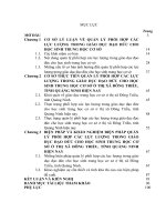 LUẬN văn THẠC sĩ   QUẢN lý PHỐI hợp các lực LƯỢNG GIÁO dục đạo đức CHO học SINH TRUNG học cơ sở THỊ xã ĐÔNG TRIỀU, TỈNH QUẢNG NINH