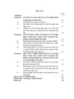 LUẬN văn THẠC sĩ   QUẢN lý xã hội hóa GIÁO dục mầm NON ở QUẬN BA ĐÌNH, THÀNH PHỐ hà nội đáp ỨNG yêu cầu đổi mới GIÁO dục