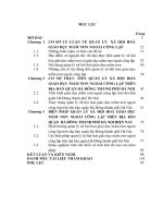 LUẬN văn THẠC sĩ   QUẢN lý xã hội hóa GIÁO dục mầm NON NGOÀI CÔNG lập TRÊN địa bàn QUẬN hà ĐÔNG, THÀNH PHỐ hà nội