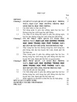 LUẬN văn THẠC sĩ   QUẢN lý GIÁO dục PHÒNG NGỪA bạo lực học ĐƯỜNG TRONG học SINH TRUNG học PHỔ THÔNG TRÊN địa bàn HUYỆN mê LINH, THÀNH PHỐ hà nội