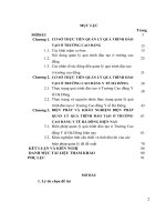 LUẬN văn THẠC sĩ   QUẢN lý QUÁ TRÌNH đào tạo ở TRƯỜNG CAO ĐẲNG y tế hà ĐÔNG HIỆN NAY