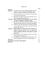 LUẬN văn THẠC sĩ KINH tế CHÍNH TRỊ   CHUYỂN DỊCH cơ cấu KINH tế NÔNG NGHIỆP ở TỈNH PHÚ THỌ