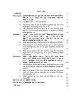 LUẬN văn THẠC sĩ   QUẢN lý đổi mới PHƯƠNG PHÁP dạy học môn NGỮ văn ở các TRƯỜNG TRUNG học cơ sở QUẬN hà ĐÔNG, THÀNH PHỐ hà nội