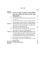 LUẬN văn THẠC sĩ   QUẢN lý HOẠT ĐỘNG GIÁO dục NGOÀI GIỜ lên lớp của SINH VIÊN học VIỆN AN NINH NHÂN dân