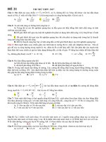 đề thi thử tốt nghiệp môn lý 2017 có đáp án