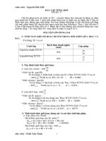 đề 17 BTL dung sai Học Viện Kỹ Thuật Quân sự