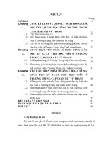 LUẬN văn THẠC sĩ   QUẢN lý HOẠT ĐỘNG GIÁO dục kỷ LUẬT CHO học VIÊN TRƯỜNG TRUNG cấp CẢNH sát vũ TRANG