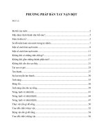 Phương pháp bàn tay nặn bột môn Khoa học lớp 4 (Đầy đủ các bài)