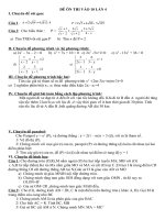 ĐÊ THI THỬ  VÀO 10 NĂM 2017-2018 lan 4