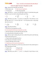 30 câu trắc nghiệm Vật lý lớp 12: Dòng điện xoay chiều 