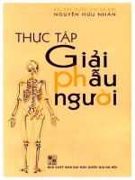 Thuc Tap Giai Phau Nguoi - DHQG HN