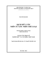 Kịch hữu ước nhìn từ góc nhìn thể loại 