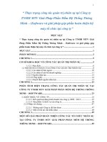 Thực trạng công tác quản trị nhân sự tại công ty TNHH MTV giải pháp phần mềm hệ thống thông minh isoftware và giải pháp góp phần hoàn thiện bộ máy tổ chức tại công ty 