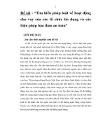 Tìm hiểu pháp luật về hoạt động cho vay của các tổ chức tín dụng và các biện pháp bảo đảm an toàn