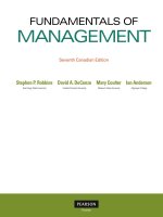 Fundamental of management 7th robbins 