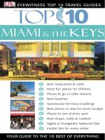 DK Eyewitness Travel - Top 10 Miami and the Keys 2005