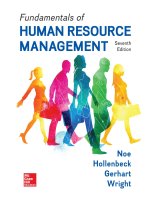 Human resource management 7e noe hollenbeck wright 1