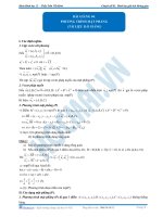 Bài 04 Bài Giảng Chi Tiết Phương Trình mat Phẳng