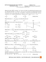 Tuyển tập đề thi thử THPT Quốc gia 2017 môn Toán  Đoàn Trí Dũng