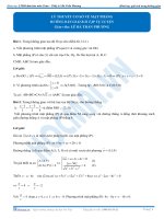 Bài 3 Hướng Dẫn Giải Bài Tập Tự Luyện Lý thuyết Cơ sở về mặt Phẳng