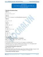 Bài 1 Bài giảng chi tiết quan hệ vuông góc