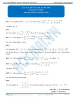 Bài 10 bài tập tự luyện cac vấn đề ve vi tri tuong doi  