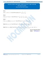 Bài 12 bài tập tự luyện PP chieu bt hàm so va bien doi phu  