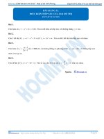 Bài 11 bài tập tự luyện dieu kien tiep xuc cua hai đồ thị  