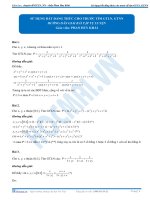 Bài 10 hướng dẫn giải bài tập tự luyện su dung bdt cho truoc tim GTLN GTNN  