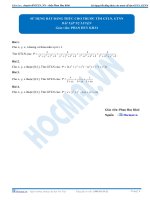 Bài 10 bài tập tự luyện su dung bdt cho truoc tim GTLN GTNN  