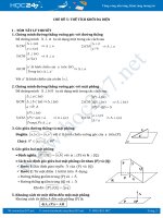Ôn thi THPT QG môn Toán chủ đề Thể tích khối đa diện