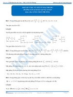 Bài 9 hướng dẫn giải bài tập tự luyện mot so ví dụ viet pt mat phẳng  